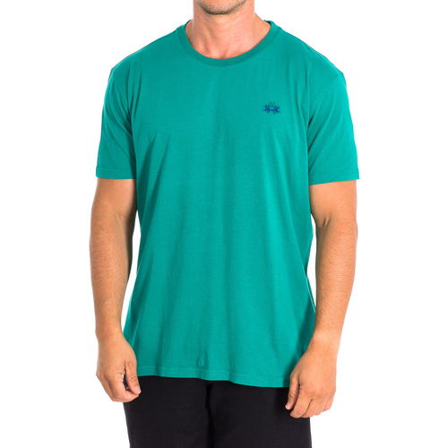 Abbigliamento Uomo T-shirt maniche corte La Martina TMR004-JS206-03104 Verde