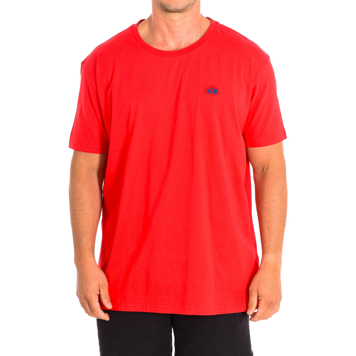 Abbigliamento Uomo T-shirt maniche corte La Martina TMR004-JS206-06008 Rosso