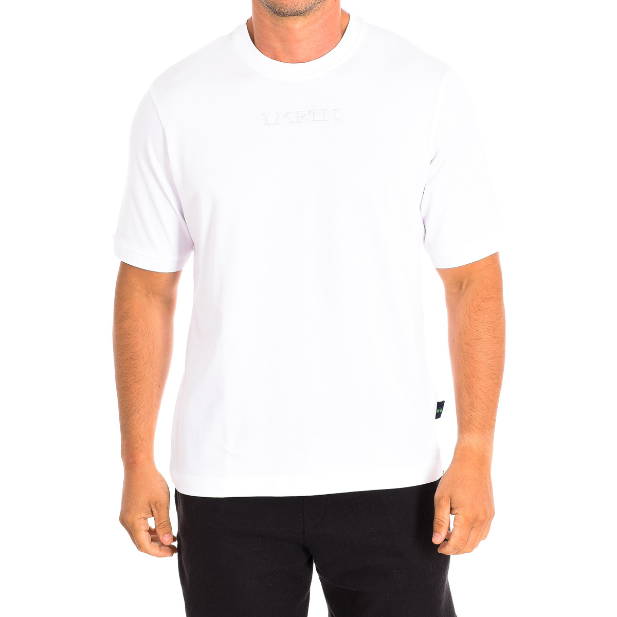 Abbigliamento Uomo T-shirt maniche corte La Martina TMR008-JS303-00001 Bianco