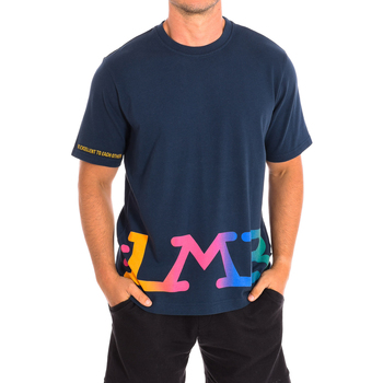 Abbigliamento Uomo T-shirt maniche corte La Martina TMR303-JS303-07017 Marine