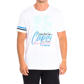 Abbigliamento Uomo T-shirt maniche corte La Martina TMR307-JS206-00001 Bianco