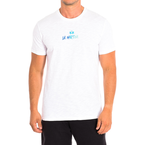 Abbigliamento Uomo T-shirt maniche corte La Martina TMR600-JS259-00001 Bianco