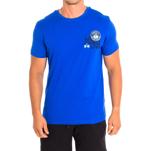 Abbigliamento Uomo T-shirt maniche corte La Martina TMR607-JS354-07120 Blu