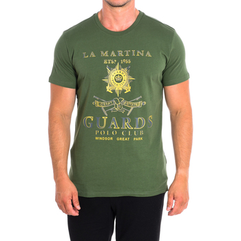 Abbigliamento Uomo T-shirt maniche corte La Martina TMRG30-JS206-03175 Verde