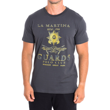 Abbigliamento Uomo T-shirt maniche corte La Martina TMRG30-JS206-09131 Grigio