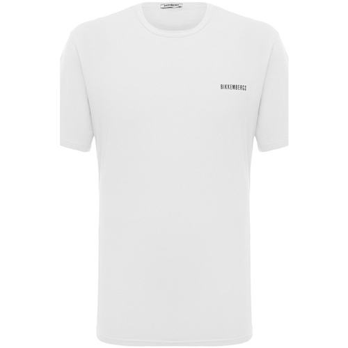 Abbigliamento Uomo T-shirt & Polo Bikkembergs PUPINO Bianco