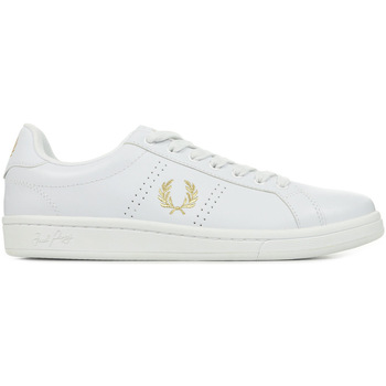 Fred Perry B721 Leather Bianco