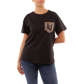 Abbigliamento Donna T-shirt maniche corte Liu Jo WF3079J5923 Nero