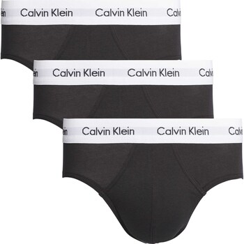 Biancheria Intima Uomo Slip Calvin Klein Jeans 3P Hip Brief Nero
