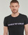 Abbigliamento Uomo T-shirt maniche corte Emporio Armani SHINY LOGOBAND Nero
