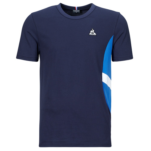 Abbigliamento Uomo T-shirt maniche corte Le Coq Sportif SAISON 1 TEE SS N°1 M Marine