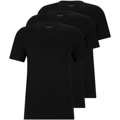 Abbigliamento Uomo T-shirt maniche corte BOSS  Nero