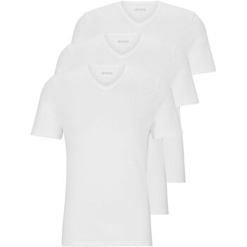 Abbigliamento Uomo T-shirt maniche corte BOSS  Bianco