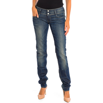 Abbigliamento Donna Jeans slim Le Temps des Cerises JFKIMA00W384-BLEU Blu