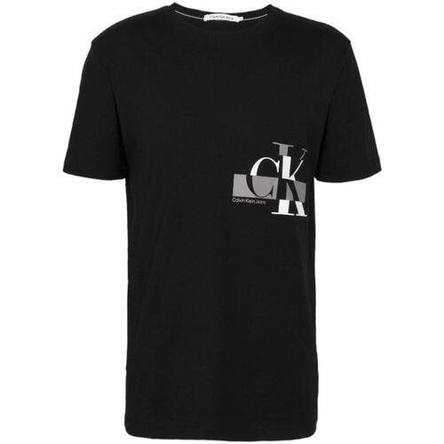 Abbigliamento Uomo T-shirt maniche corte Calvin Klein Jeans  Nero