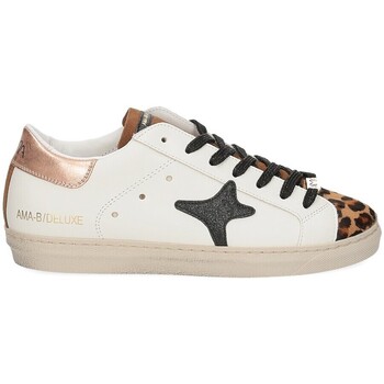 Scarpe Donna Sneakers Ama-brand 2513 snk bianco leo rame Bianco