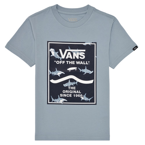 Abbigliamento Bambino T-shirt maniche corte Vans PRINT BOX 2.0 SS Blu
