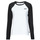 Abbigliamento Donna T-shirts a maniche lunghe Vans FLYING V EVERYDAY RAGLAN Bianco / Nero