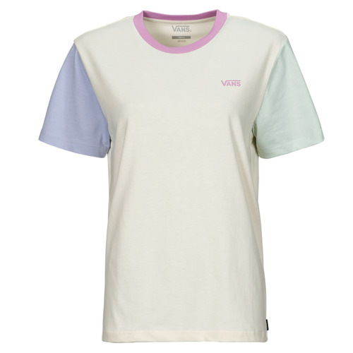 Abbigliamento Donna T-shirt maniche corte Vans COLORBLOCK BFF TEE Multicolore