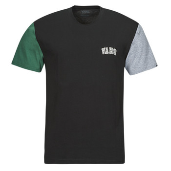 Abbigliamento Uomo T-shirt maniche corte Vans COLORBLOCK VARSITY SS TEE Nero