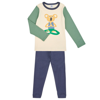 Abbigliamento Unisex bambino Pigiami / camicie da notte Petit Bateau MANANE Multicolore