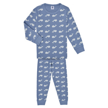 Abbigliamento Unisex bambino Pigiami / camicie da notte Petit Bateau MAELINE Blu