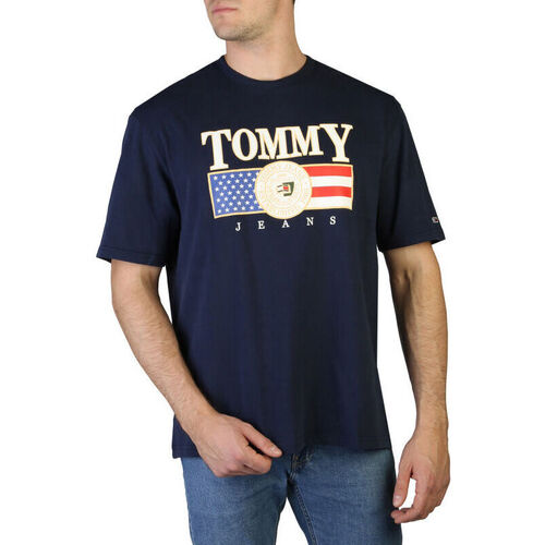 Abbigliamento Uomo T-shirt maniche corte Tommy Hilfiger - dm0dm15660 Blu