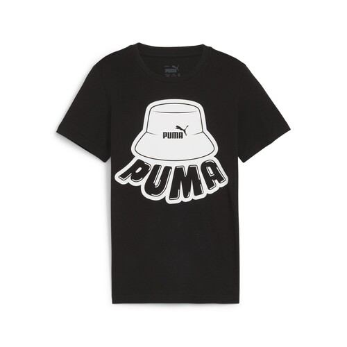 Abbigliamento Bambino T-shirt maniche corte Puma ESS+ MID 90S GRAPHIC TEE B Nero
