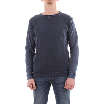 Abbigliamento Uomo T-shirts a maniche lunghe Guess M91R41-Z28W0-LS-CN-LIONS-SWTR Blu