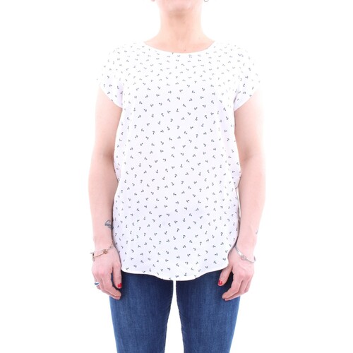 Abbigliamento Donna Top / T-shirt senza maniche Vero Moda 10132802-BOCA-SS-BLOUSE Bianco