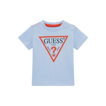 Abbigliamento Bambino T-shirt maniche corte Guess N73I55 Blu