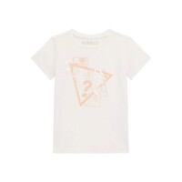 Abbigliamento Bambina T-shirt maniche corte Guess SS SHIRT Bianco