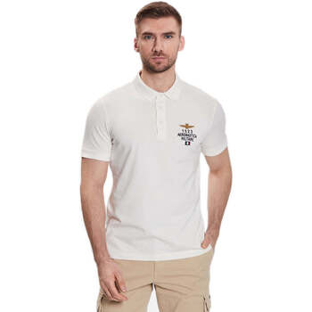 Abbigliamento Uomo T-shirt & Polo Aeronautica Militare SKU_237678_1301864 Bianco