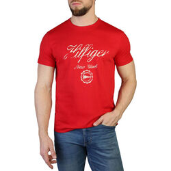 Abbigliamento Uomo T-shirt maniche corte Tommy Hilfiger - mw0mw30040 Rosso
