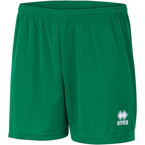 Abbigliamento Bambino Shorts / Bermuda Errea Pantaloni Corti  New Skin Panta Jr Verde Verde