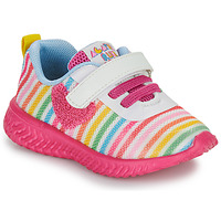 Scarpe Bambina Sneakers basse Agatha Ruiz de la Prada DEPORTIVO CORAZON Rosa / Multicolore