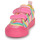 Scarpe Bambina Sneakers basse Agatha Ruiz de la Prada ZAPATO LONA RAYAS Rosa / Multicolore