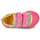 Scarpe Bambina Sneakers basse Agatha Ruiz de la Prada ZAPATO LONA RAYAS Rosa / Multicolore