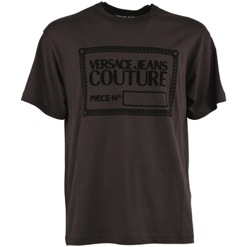 Abbigliamento Uomo T-shirt maniche corte Versace Jeans Couture 75gaht11cj00t-899 Nero