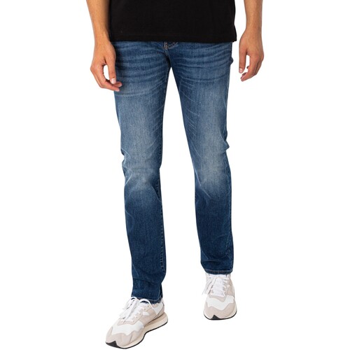 Abbigliamento Uomo Jeans slim EAX Jeans slim 5 tasche Blu