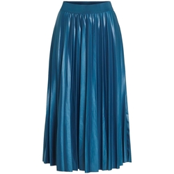 Abbigliamento Donna Gonne Vila Skirt Nitban - Moroccan Blue Blu