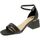 Scarpe Donna Sandali Exé Shoes Sandalo Donna Nero Carmen-145 Nero