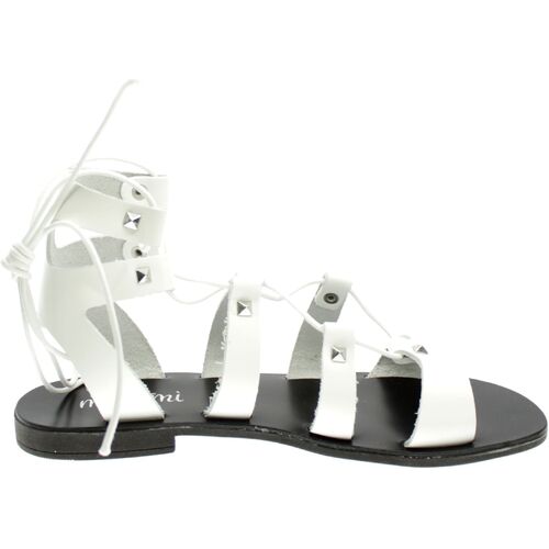 Scarpe Donna Sandali Millami' Millami' Sandalo Donna Bianco S612 Bianco