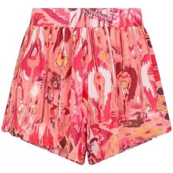 Abbigliamento Donna Shorts / Bermuda F * * K Shorts Donna Fantasia corallo Fk23-1629u Multicolore