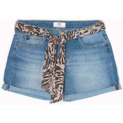 Abbigliamento Donna Shorts / Bermuda Le Temps des Cerises Shorts in jeans JANKA Blu