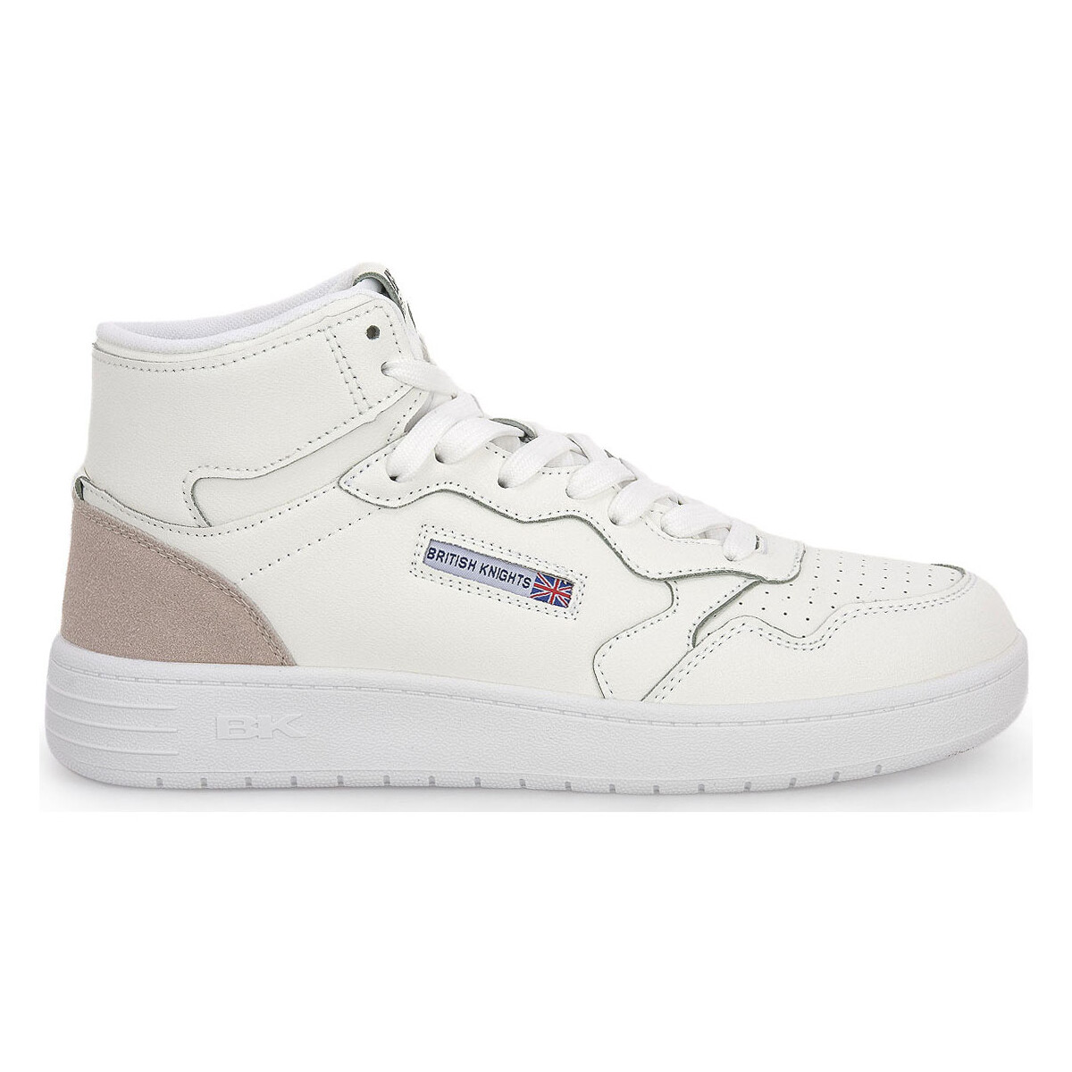 Scarpe Donna Sneakers British Knights NOORS MID Bianco