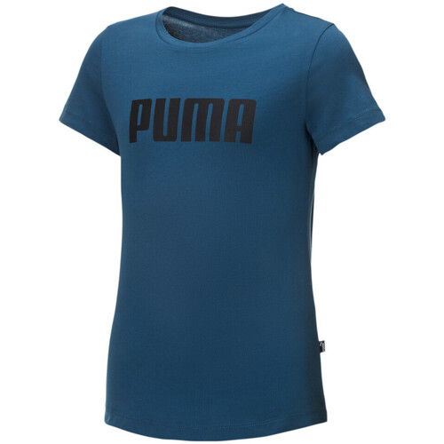 Abbigliamento Bambina T-shirt maniche corte Puma 854972-11 Blu