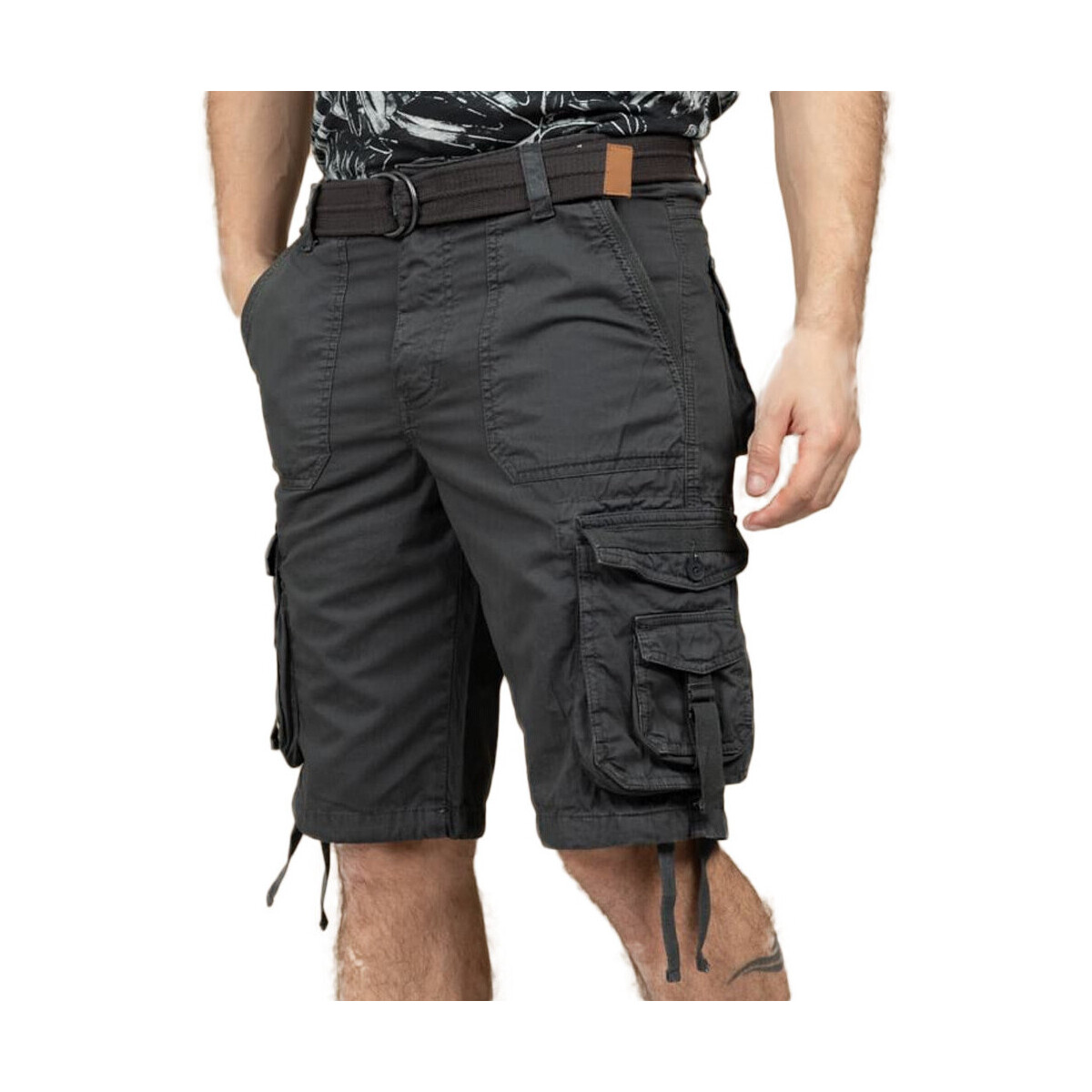 Abbigliamento Uomo Shorts / Bermuda Deeluxe 03T731M Grigio