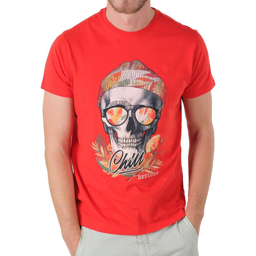 Abbigliamento Uomo T-shirt maniche corte Deeluxe 03T1508M Rosso