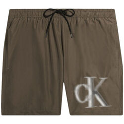 Abbigliamento Uomo Shorts / Bermuda Calvin Klein Jeans km0km00800-gxh brown Marrone